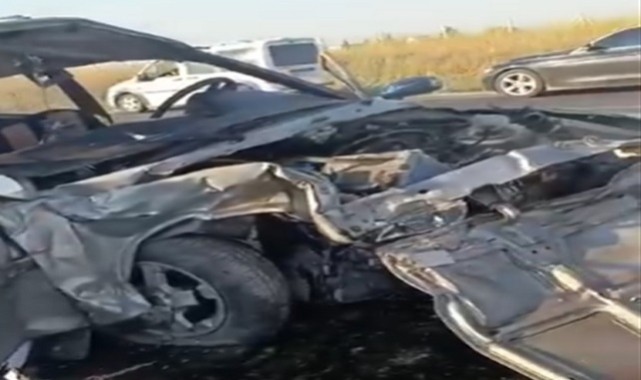 Akçakale Yolunda Zincirleme Kaza Ölü ve Yaralılar Var;