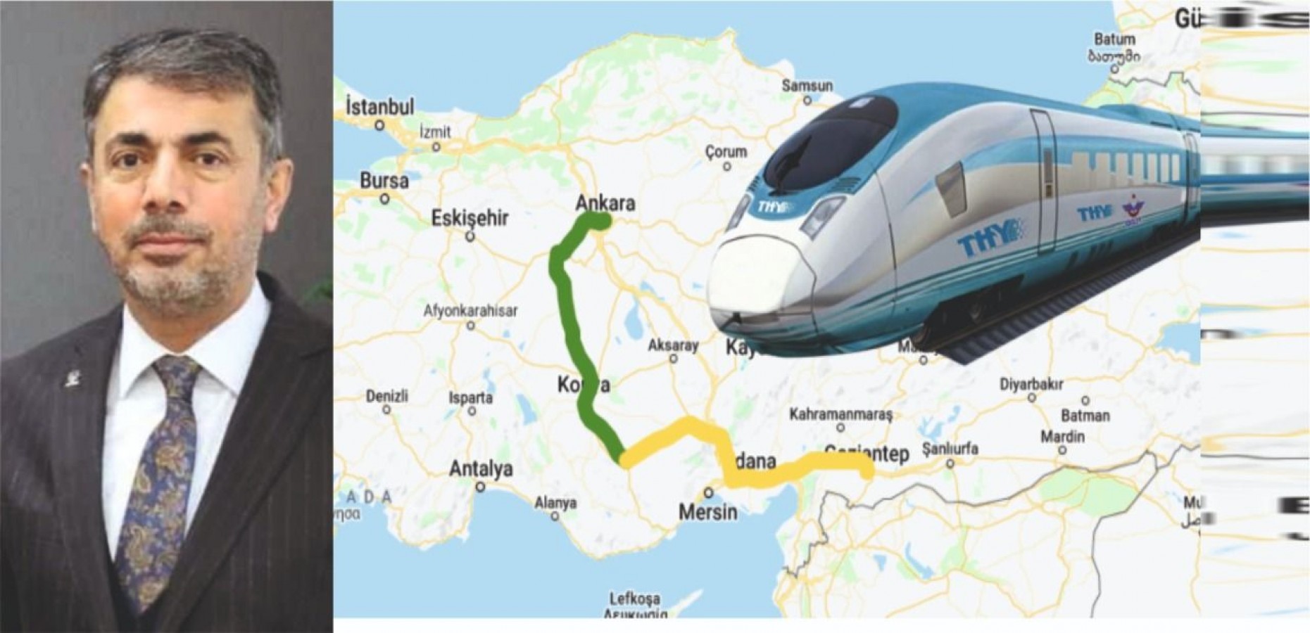 Şanlıurfa Akparti İl Başkanı Kırıkçı'dan Hızlı Tren Açıklaması