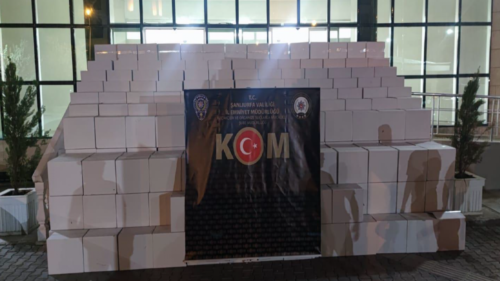 Şanlıurfa'da Kaçak Sigara Makaronu Yakalandı;