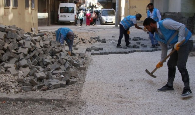 Haliliye Devteşti Mahallesinde Yollar Onarılıyor;