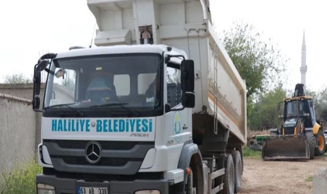 Haliliye Belediyesi’nden Kırsal Mahallelere Konforlu Ulaşım Hamlesi
