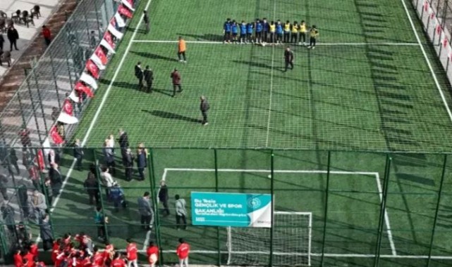 Karaköprü'de Bir Spor Tesisi Daha Tamamlandı