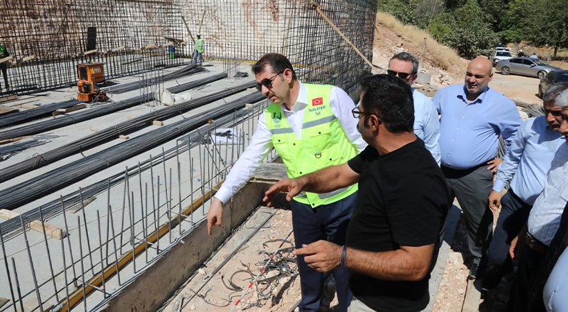 Şanlıurfa'da Organize Sanayi Bölgesine Su Götürme Projesi;