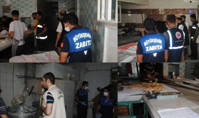 Urfada'ki Ekmek Fırınlarında Denetim 10 Fırına Ceza Verildi..;