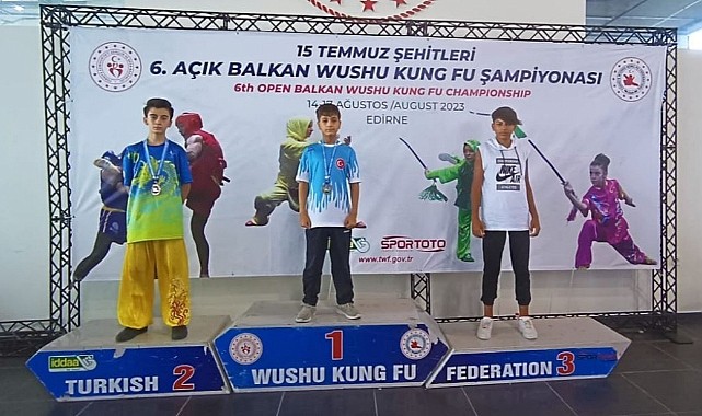Şanlıurfa'lı Sporcu Muhammed Talha Birinci Oldu.;