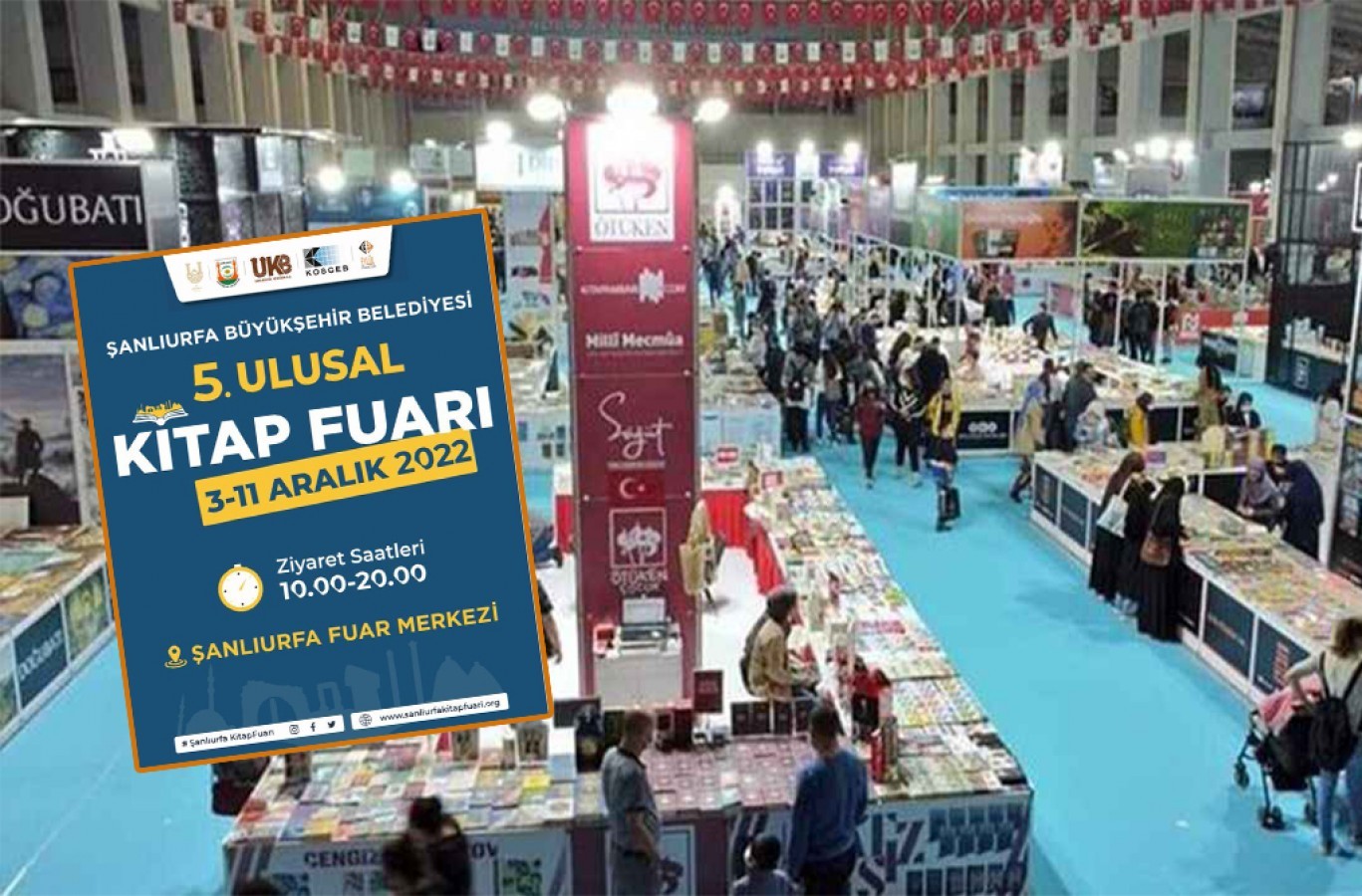 Şanlıurfa'da Kitap Fuarı Başlıyor...