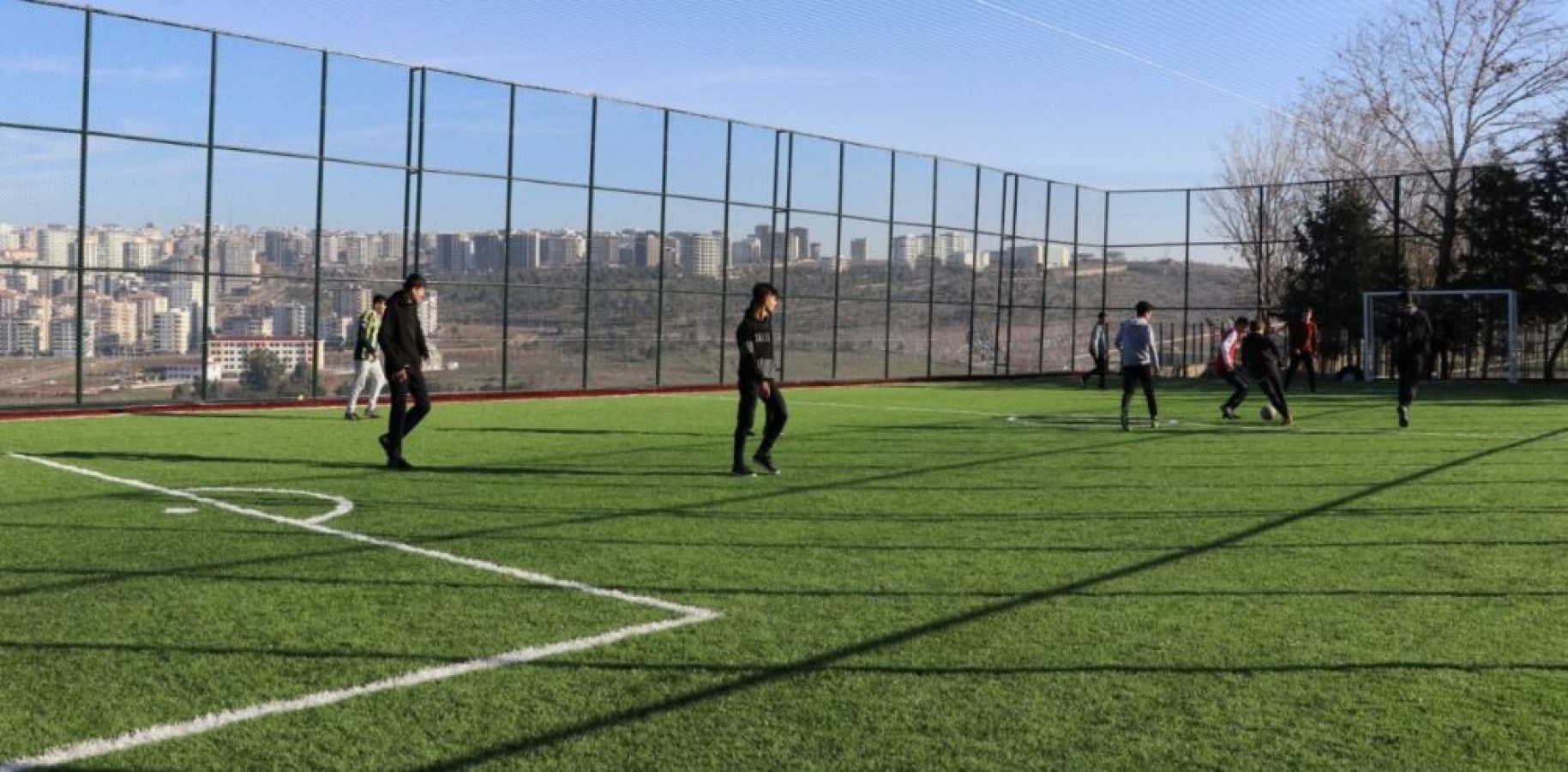 Karaköprü Esentepe Semt Sahası Yapımını Tamamlandı;