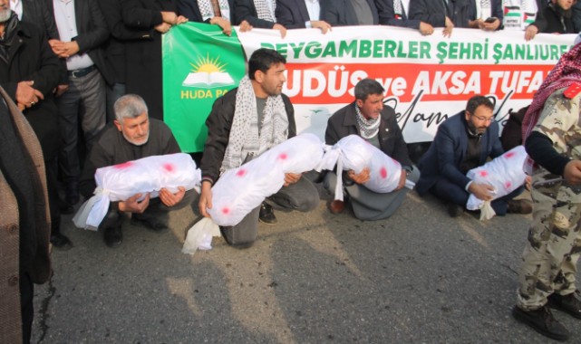 Kudüs ve Mescidi Aksa için Urfa'da Yürüyüş