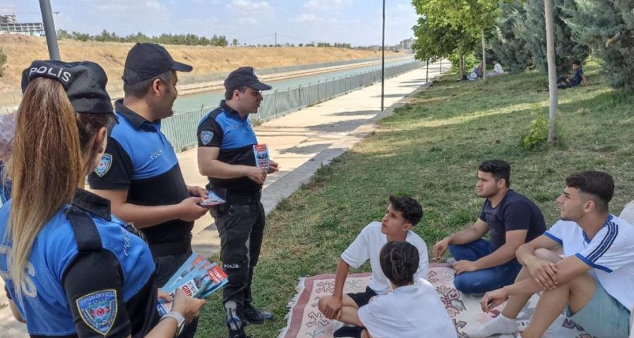 Şanlıurfa Polisinden Boğulma Vakalarına Karşı Uyarı