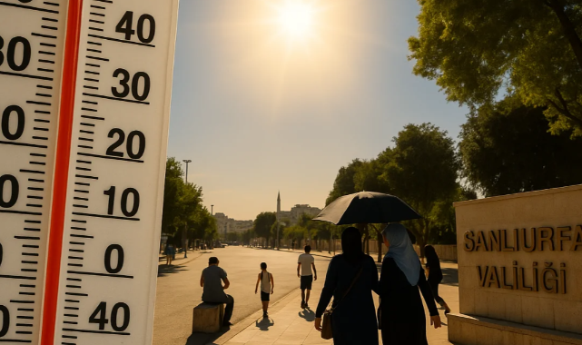 Şanlıurfa Hava Sıcaklığı Uyarısı Geldi;