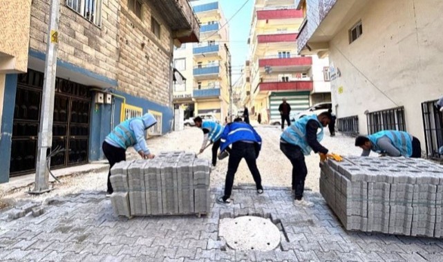 Eyyübiye Sokakları Yenileniyor