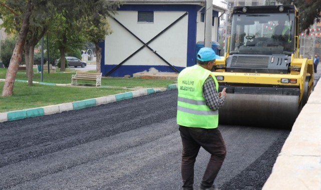 Haliliye'de Asfalt Çalışması Devam Ediyor;