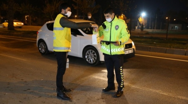 Haliliye Belediyesi&#39;nden polislere anlamlı jest