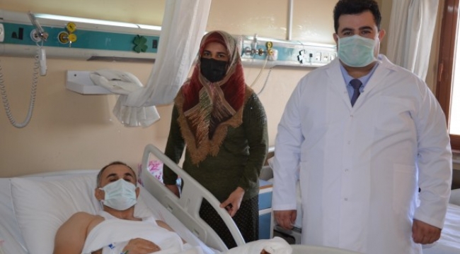 Kolunu makineye kaptırmıştı... 4 ameliyatla kurtarıldı