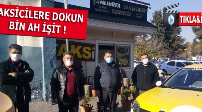 Şanlıurfa da Taksiciler Dertli ;