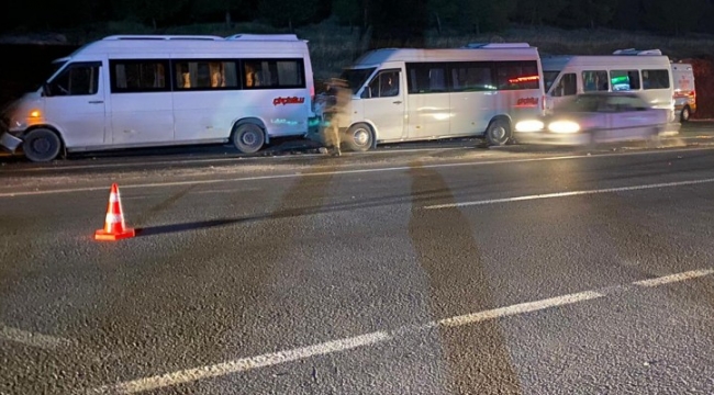 Şanlıurfa'da 5 araç birbirine girdi! Yaralılar var;
