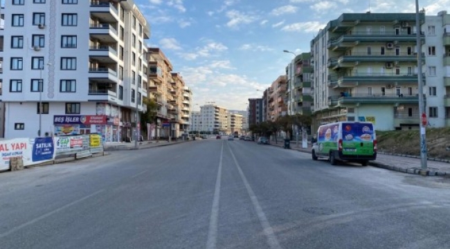 Şanlıurfa'da kısıtlama sessizliği devam ediyor;