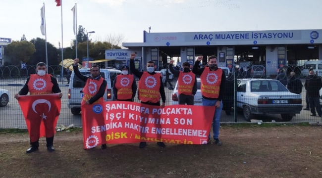 Urfa'daki işçilerin eylemi 768 gündür sürüyor;