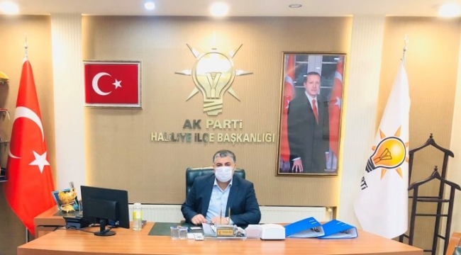 AK Parti Haliliye İlçe Başkanı'ndan flaş adaylık açıklaması!;