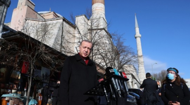 Cumhurbaşkanı Erdoğan'dan aşı açıklaması;