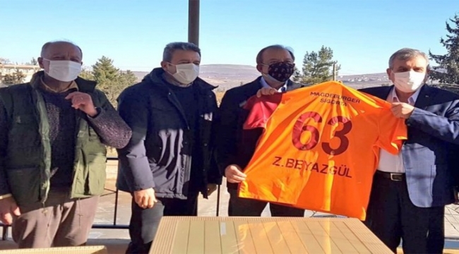 Galatasaray Kulüp Başkanı Şanlıurfa&#39;da;