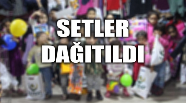 Hayrat Yardım'dan 5 bin çocuğa yardım yapıldı;