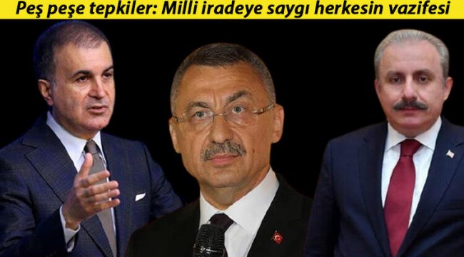 Milli iradeye saygı herkesin vazifesi;