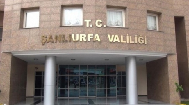 Şanlıurfa Valiliği&#39;nden yasaklama kararı!