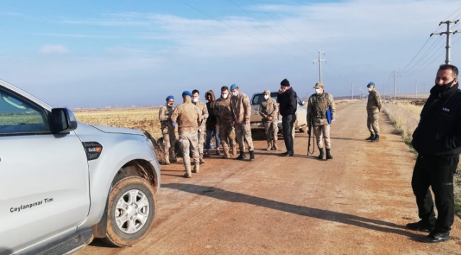 Şanlıurfa'da 2 kaçak avcı yakalandı;