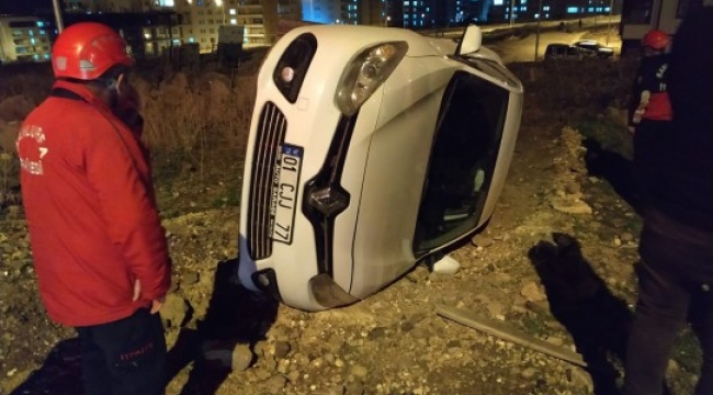 Şanlıurfa&#39;da tek taraflı kaza! Yaralı var