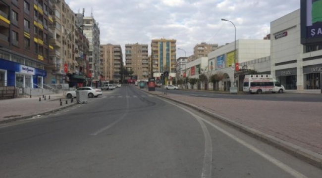 Şanlıurfa'da yeni yılın ilk günü sessizlik hakim oldu;
