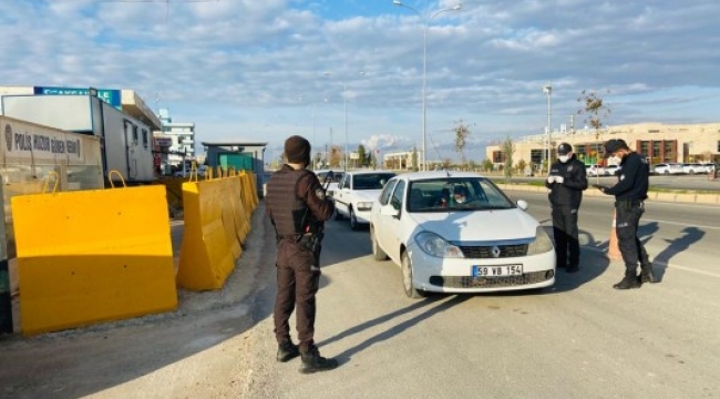 Urfa&#39;da kısıtlama bilançosu açıklandı;