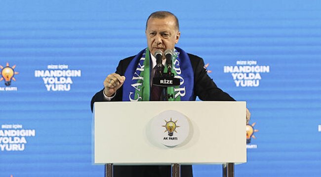 Cumhurbaşkanı Erdoğan'dan ABD'ye tepki: Bal gibi de PKK'nın yanındasınız;