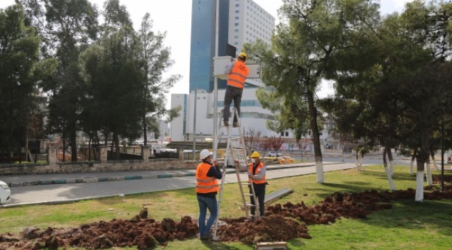 Haliliye Belediyesinden Güvenli Park Çalışmaları Devam Ediyor.