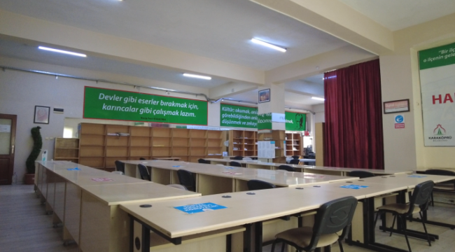Karaköprü Okuma Salonları Gençlerin Hizmetine Açıldı