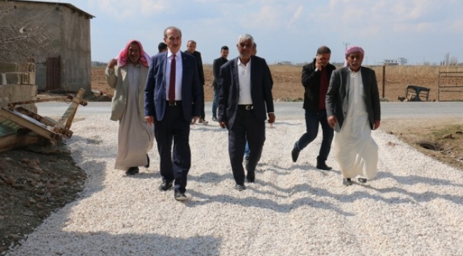 Başkan Mehmet Yalçınkaya'dan hem denetim hem de ziyaret ;