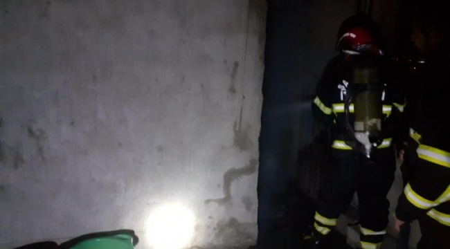 Eyyübiye'de ev yangını ;