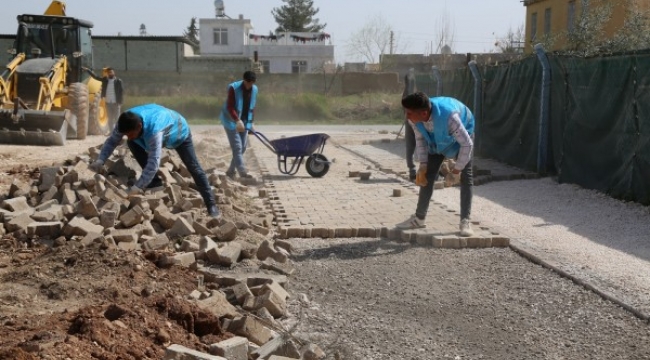 Haliliye Belediyesi,7 mahallede yeni yollar yapıyor ;