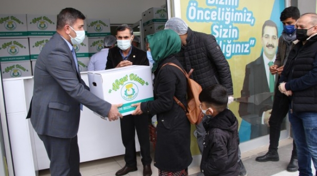 Haliliye Belediyesi'nden çölyak hastalıklarına yardım;