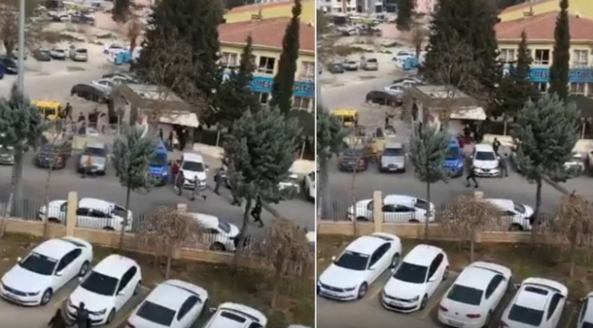 Şanlıurfa adliyesi önündeki kavganın görüntüleri ortaya çıktı ;