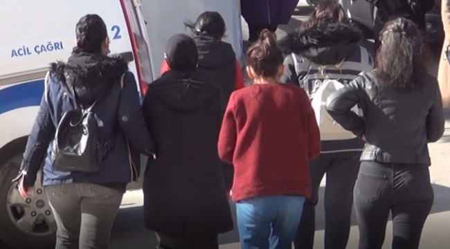 Şanlıurfa’da fuhuş operasyonunda 10 kişi gözaltına alındı