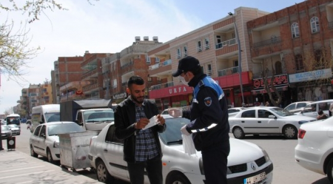 Şanlıurfa’da zabıtadan pandemi denetimi ;