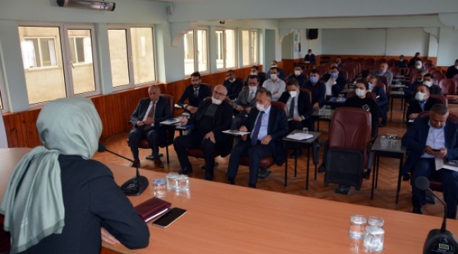 Siverek Belediyesinde birimler arası koordinasyon toplantısı yapıldı;