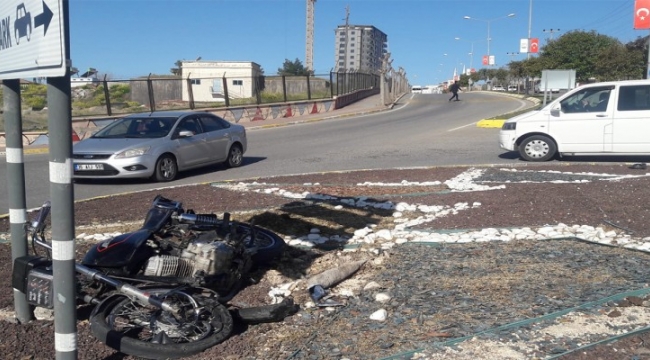 Urfa da Motosiklet Kazası 1 Ölü;