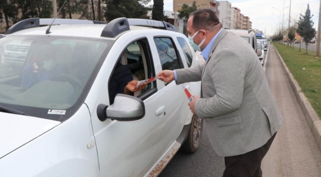 Viranşehir'de kırmızı çizgi uygulaması;