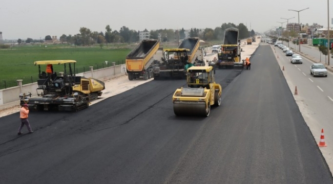 Akçakale yolunda yol genişletme ;