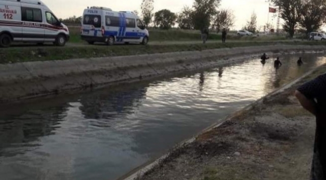Kanala düşen 1 çocuk hayatını kaybetti;
