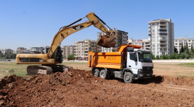 Karaköprü Atakent Mahallesinde yeni yollar yapılıyor;