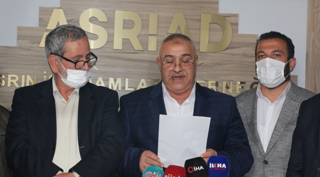 Şanlıurfa Asriad ve STK'lardan  Bildirim Yapan Amirallere Tepki;