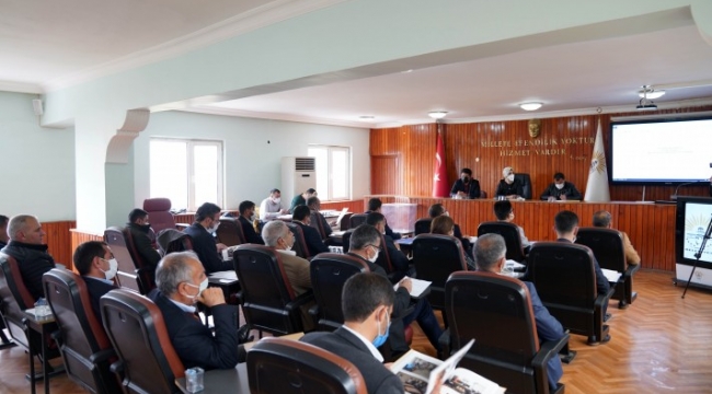 Siverek'te Nisan ayı meclis toplantısı tamamlandı;